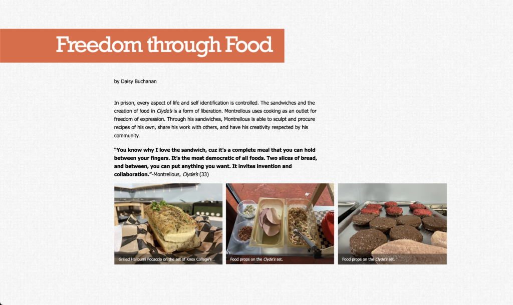 Freedom through Food Freedom through Food